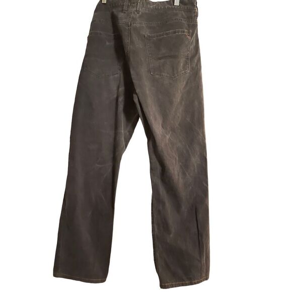 Tommy Bahama Mens Brown Standard Fit Straight-Leg Mid-Rise Denim Jeans Size 36 - Picture 9 of 16